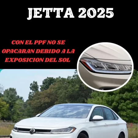 Protecciòn Ppf Faros Jetta 2025 - Image 3