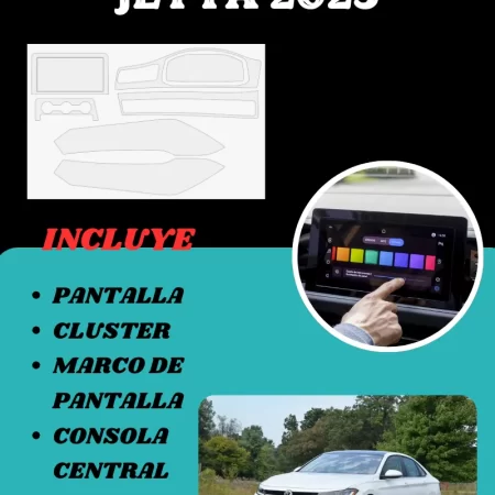 Protección Bl Pantalla, Clúster, Panel Ctl Para Jetta 2025 - Image 3
