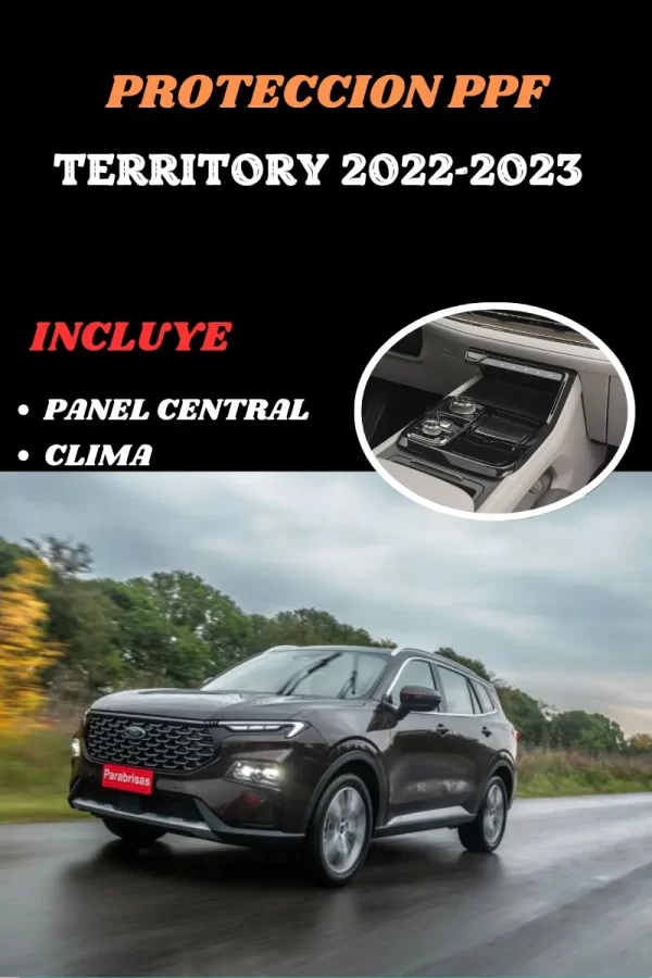 Protección Ppf Panel Central Y Clima Territory  2022-23