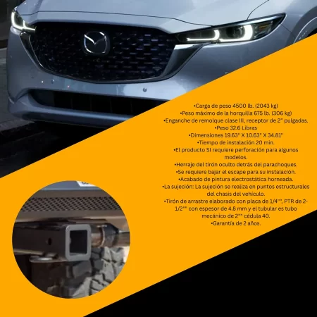 Tirón Jalon De Arrastre Mazda Cx-5 2013 - 2021 + Solden - Image 3