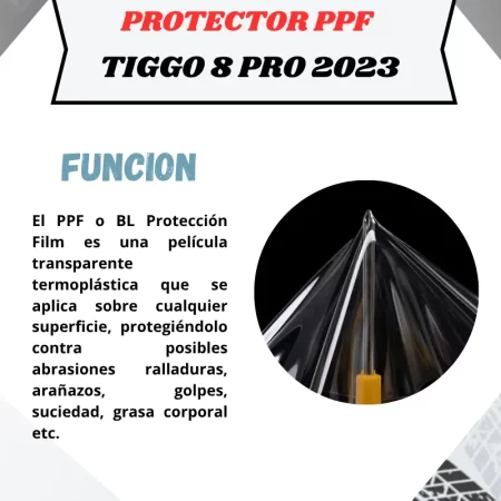 Protección Ppf Pantalla Cluster Panel Para Tiggo 8 Pro 2023 - Image 3