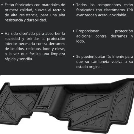 Tapetes De Uso Rudo Airdesign Toyota Tacoma 2016-2023 - Image 3