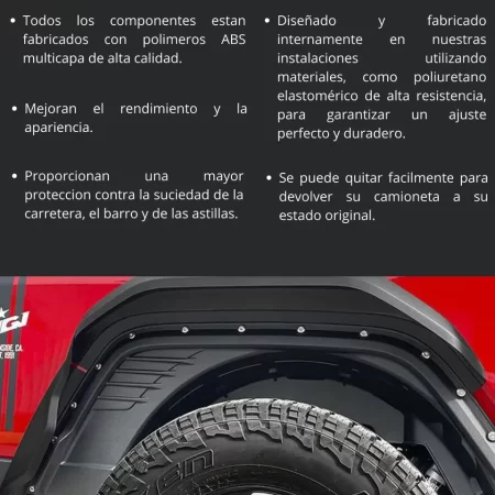 Juego De Cantoneras Jeep Gladiator Jt 19-25 - Image 3