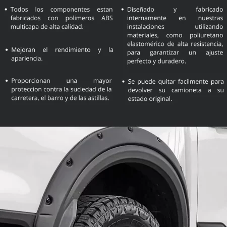 Juego De Cantoneras Xl, Xlt Ford Ranger Global 2023 - 2025 - Image 3