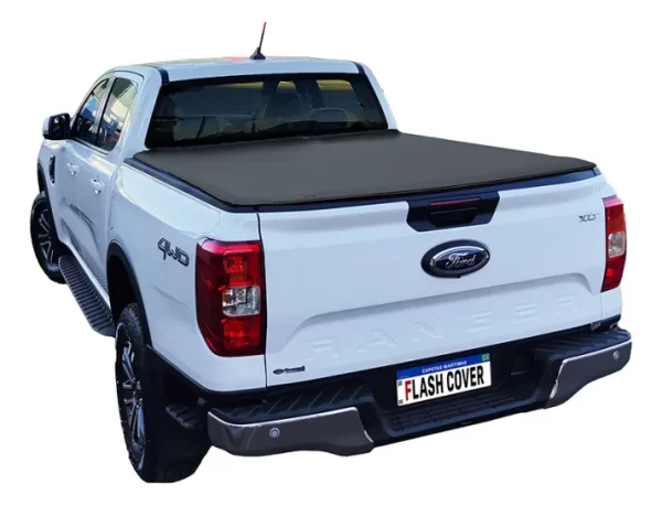 Tapa Cubre Batea Lona All Black Para Hilux 16-2025 Dob Cab