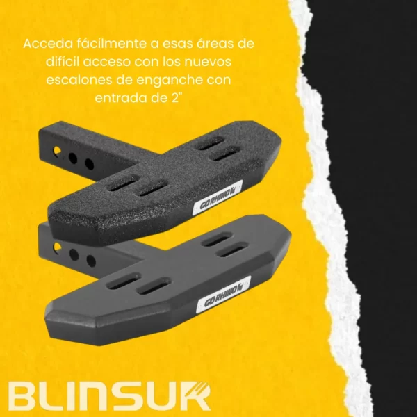 Escalon Tiron Go Rhino Hitch Gr Slim Pol Step 2'' Universal