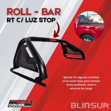 Roll Bar Rt C/ Luz Stop Para Ford Ranger 2023-2025 - Image 3