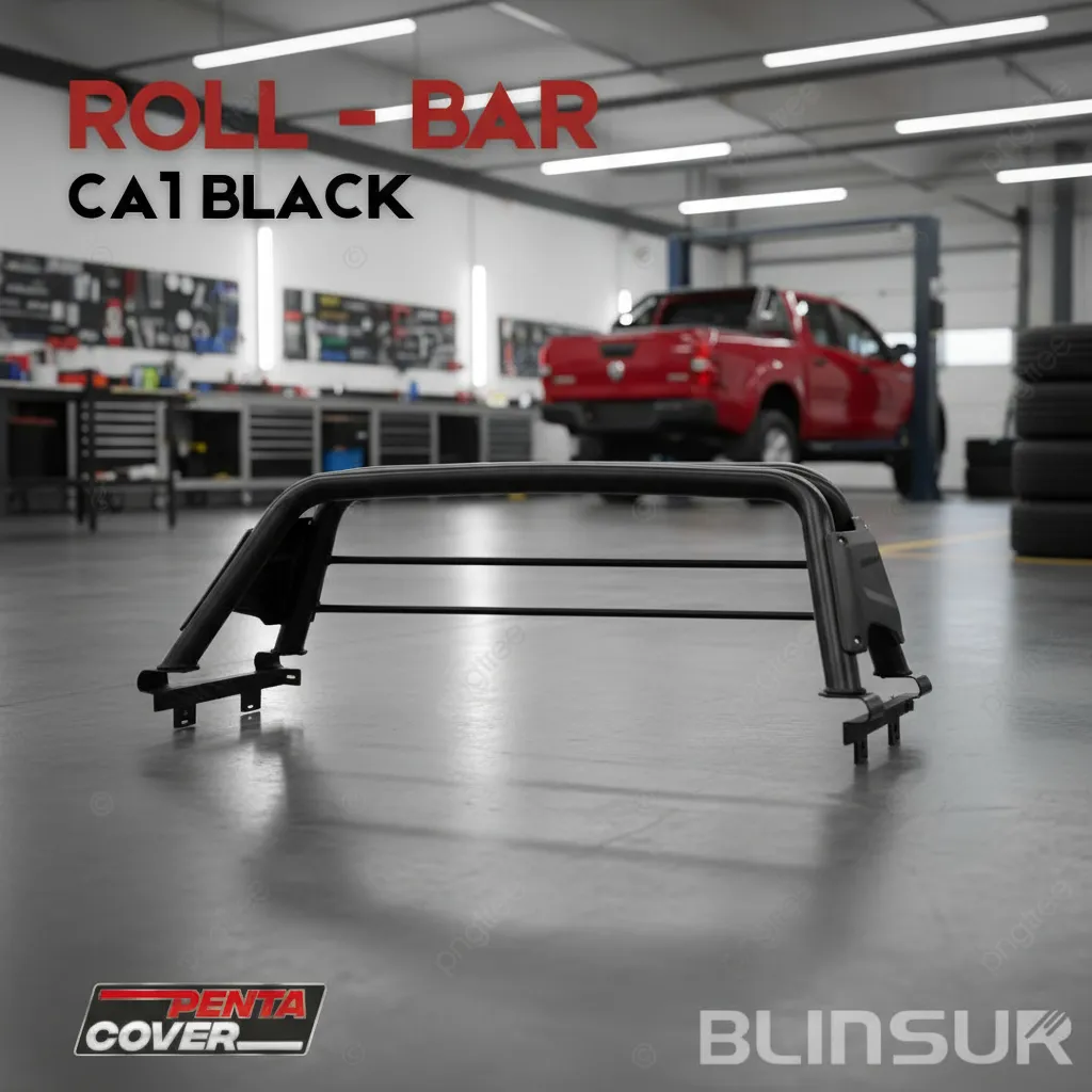 Roll Bar Ca1 Black Para Toyota Hilux 2016 - 2025 - Image 3
