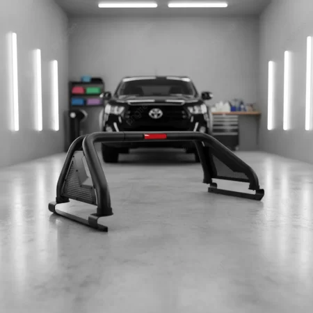 Roll Bar Rt C/ Luz Stop Para Nissan Frontier 2016-2025 - Image 3