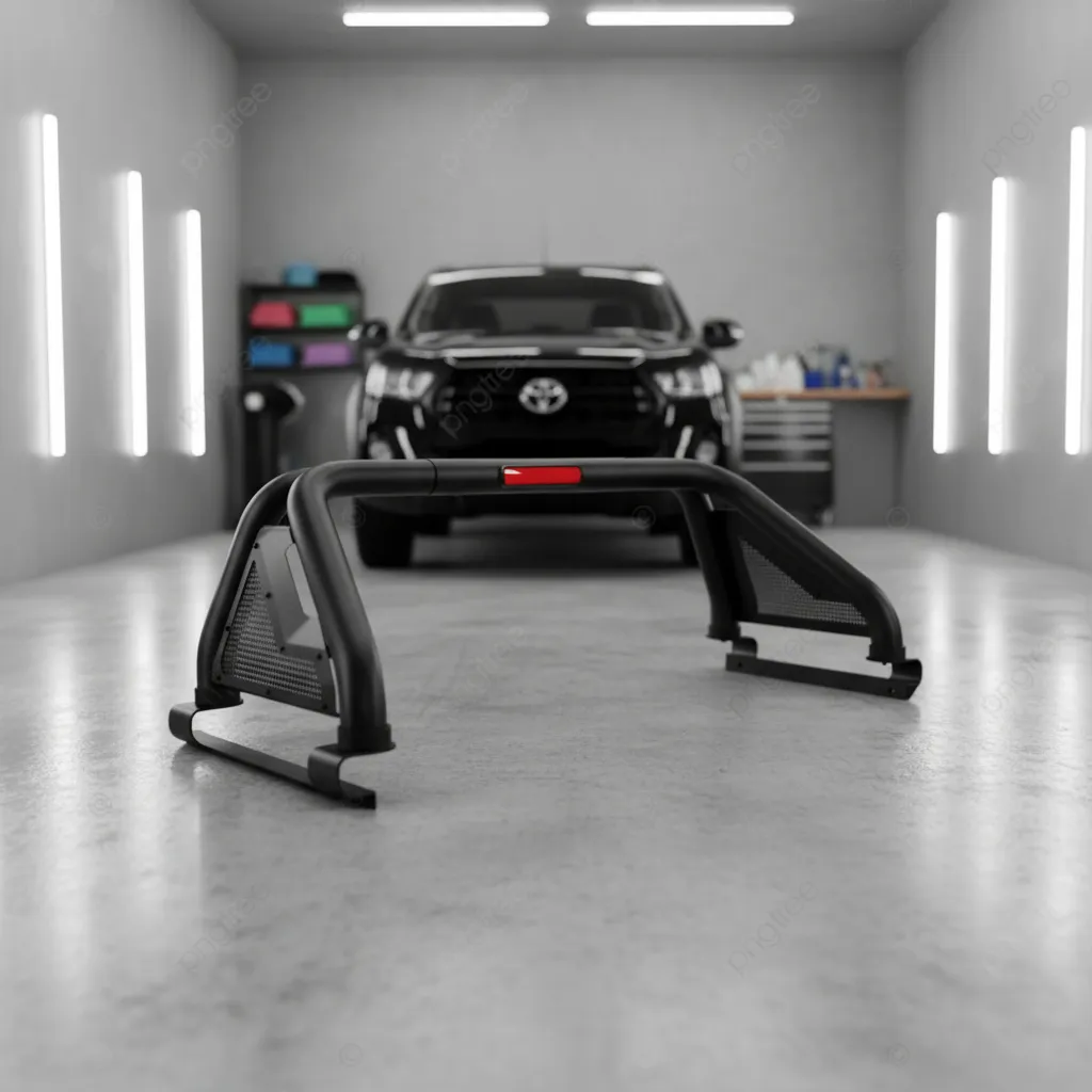 Roll Bar Rt C/ Luz Stop Para Nissan Frontier 2016-2025 - Image 3