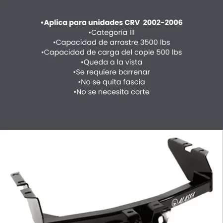 Tirón Jalón De Arrastre Honda Crv  2002-2006 Alaska - Image 3