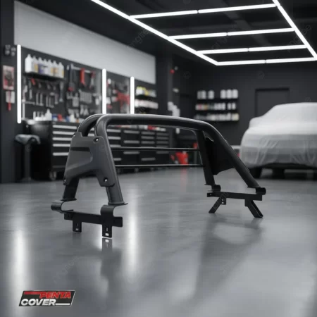 Roll Bar Ca1 Black Para Nissan Np300 Frontier 2016 - 2025 - Image 3