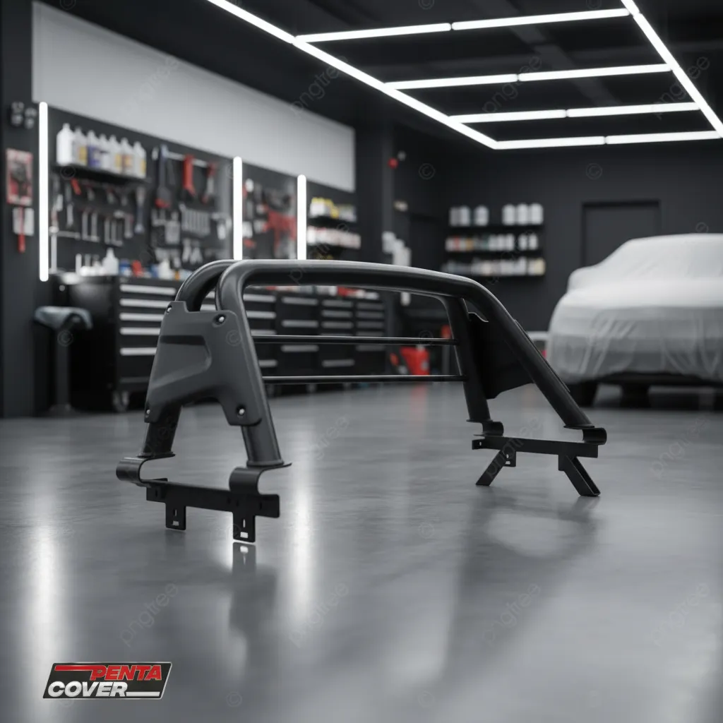 Roll Bar Ca1 Black Para Nissan Np300 Frontier 2016 - 2025 - Image 3