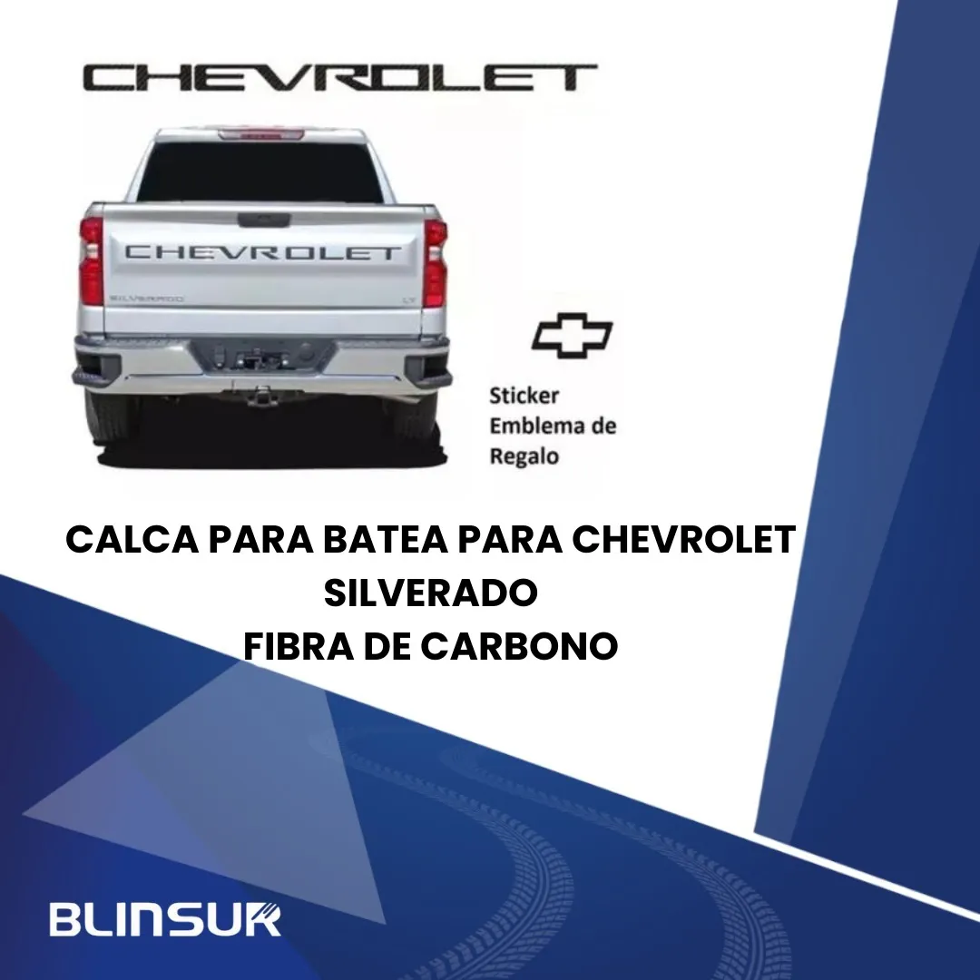 Calcomanía Bl Protection Film Para Chevrolet Silverado - Image 3