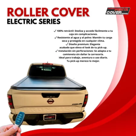 Tapa Cubrebatea Electrica Roll Cover Silverado 2016 -2025 - Image 3