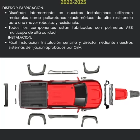 Kit Todoterreno Air Design Chevr Silverado 1500 2022/2025 - Image 3