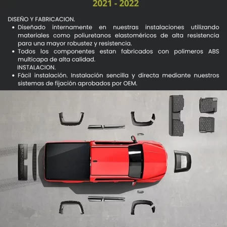 Kit Todoterreno Chev Colorado Caja Larga 2021 - 2022 - Image 3
