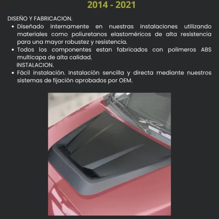 Toma De Aire Para Toyota Tundra 2014 2021 Airdesign - Image 3