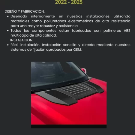 Toma De Aire Para Toyota Tundra 2022 2025 Airdesign - Image 3