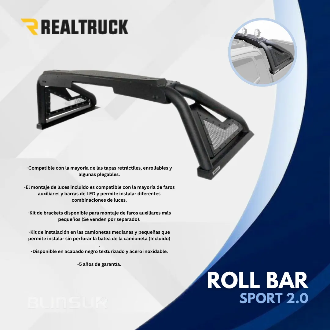 Roll Bar Go Rhino Sport Ram 1500 2019 - 2024 - Image 3