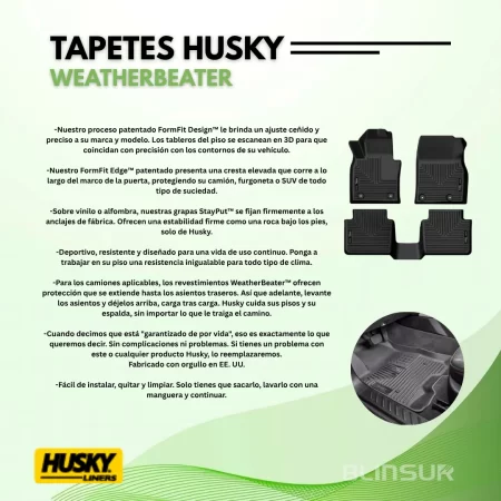 Tapetes Husky Uso Rudo Para Jeep Grand Cherokee 2022 - 2025 - Image 3
