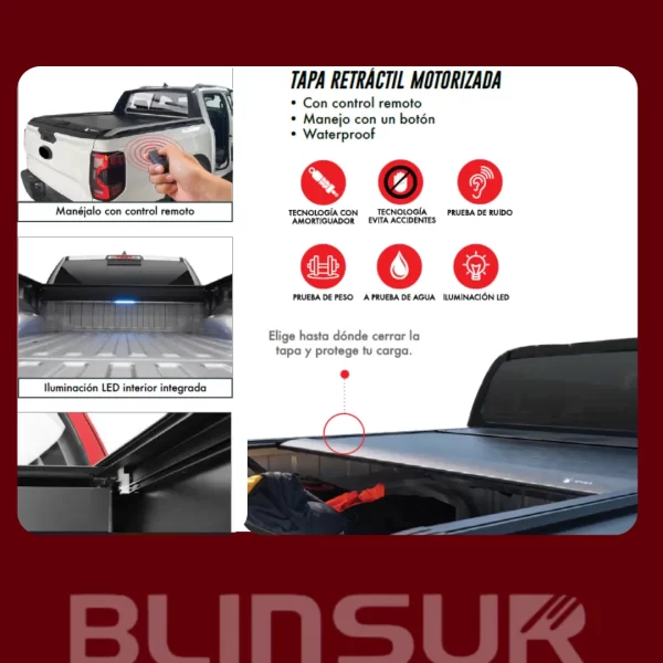 Tapa Cubre Batea Electrica Para Byd Shark 2024 - 2025