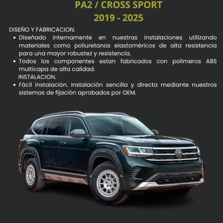 Molduras De Puerta Atlas Ph1,pa1,pa2/cross Sport 2019 2025 - Image 3