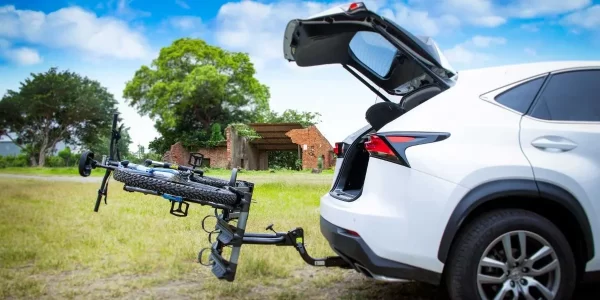 Rack Portabicicletas De Tirón T9 Para 3 Bicis. Color Negro