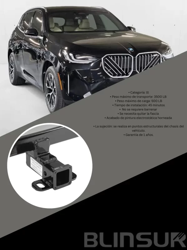 Tiron Jalon De Arrastre Compatible Con Bmw X4 2019-2025