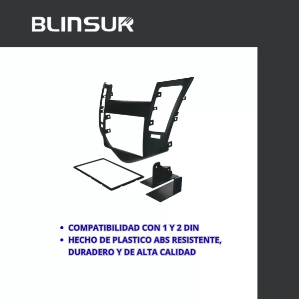 Frente Kit Adaptador Estéreo Cruze 2009-2012