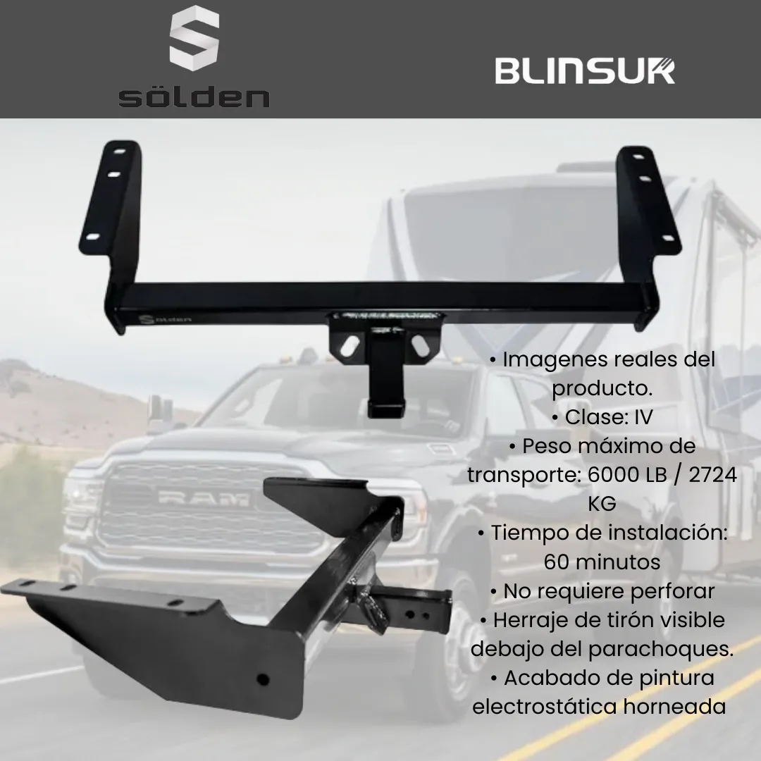 Kit Tiron Arrastre + Acople Y Bola 2 PuLG Toyota Hilux 05-23 - Image 3