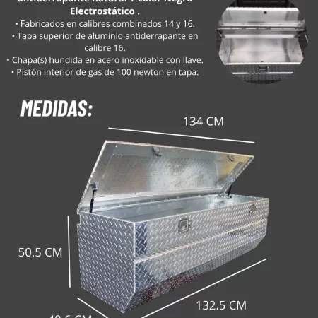 Caja De Herrmientas Tipo Baul Np300/frontier 2013-2024 - Image 3