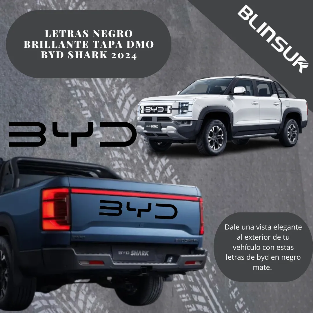 Letras Negro Brillante Tapa Dmo Byd Shark 2024 - Image 3