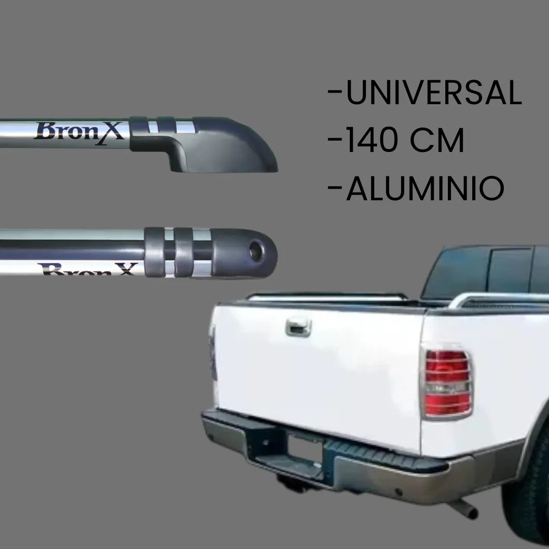 Barras Pasamanos Bronx Np300 Cab Sen Pick Up Aluminio 179 Cm - Image 3