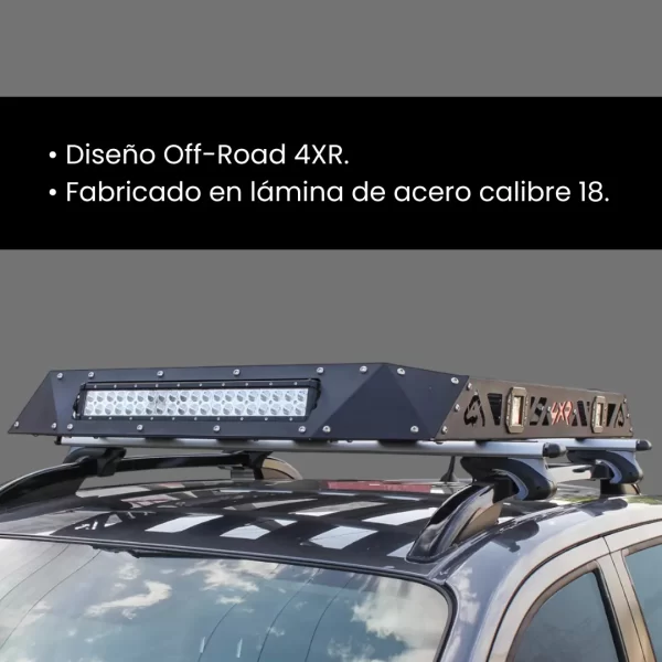 Canastilla Porta-equipaje Bronx 4xr Universal 148 X 100 Cm