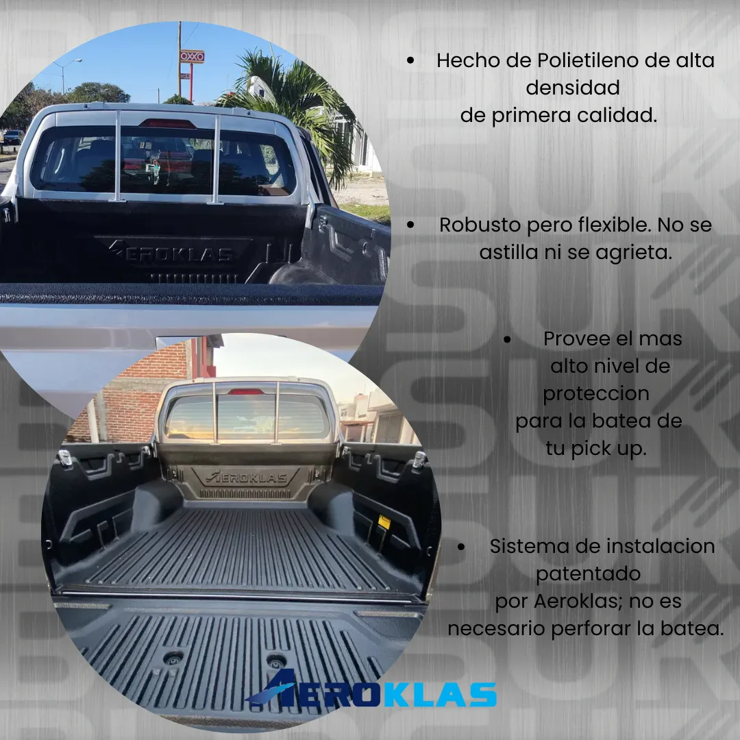 Bed Liner Sobre Riel Toyota Hilux 2023 - 2024 Doble Cabina - Image 3