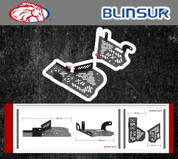 Protector De Catalizador Para Frontier V6 Pro4x 2022