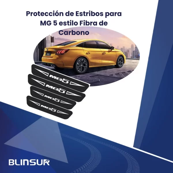 Sticker Protección De Estribos Puertas Para Mg5