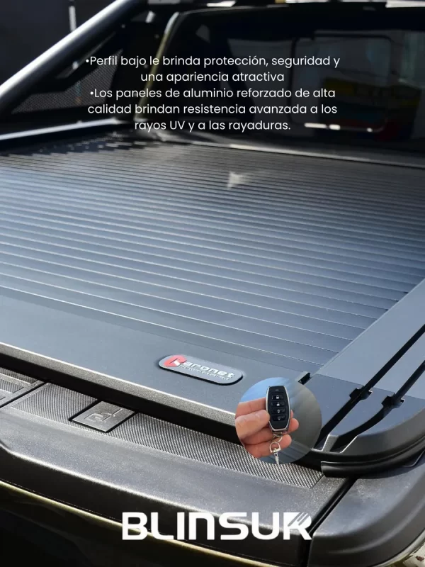 Tapa De Batea Electrica C/ Control Para S10 Max 2022 - 2025