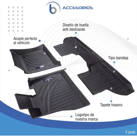 Juego De Tapetes Bandeja 3d Uso Rudo Para Bmw X5 2021 - Image 3