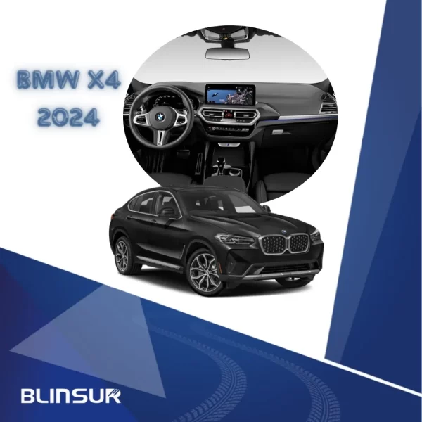 Protector Ppf Pantalla Y Clúster P/central Para Bmw X4 2024