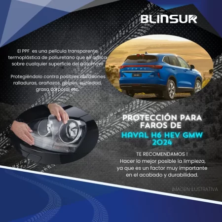 Kit Protector De Faros Para Haval H6 Gmw 2024 - Image 3