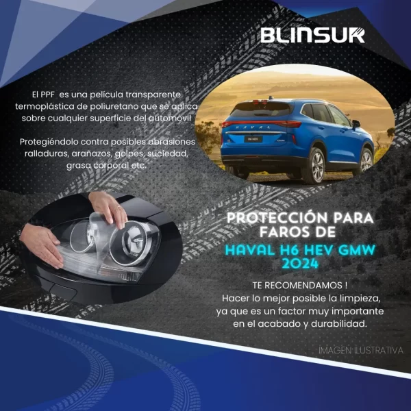 Kit Protector De Faros Para Haval H6 Gmw 2024