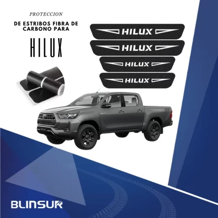 Cinta Embellecedora Bl De Estribos Puertas Para Hilux. - Image 3