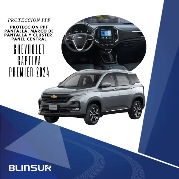 Kit Ppf Completo De Sticker Para Captiva Premier 2024