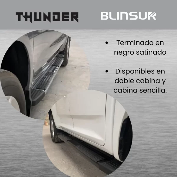 Estribos Mg Compatibles Con Toyota Hilux 2013-2015