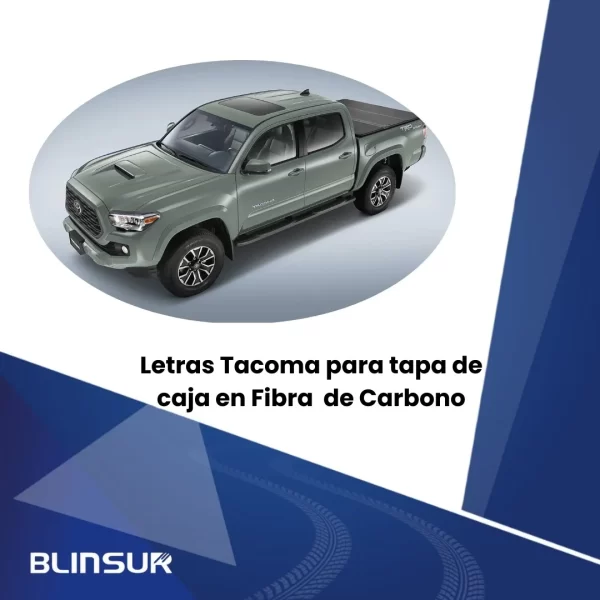 Letras Bl Emblema Logo Tacoma Tapa Batea De Caja 2020 - 2024