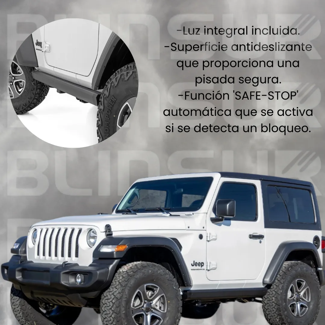 Estribos Electricos Rc Para Jeep Jl 2 Puertas 2018 - 2024 - Image 3
