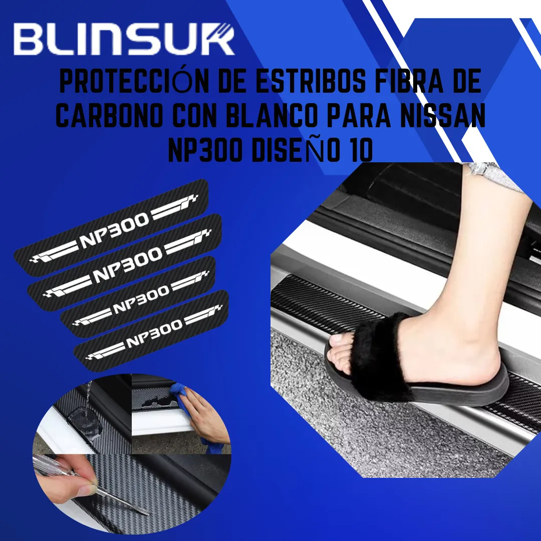 Sticker Protección De Estribos Para Nissan Np300 Diseño 10 - Image 3