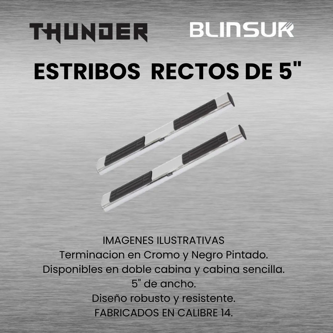 Estribos Recto Para Ford Ranger 2013 - 2022 - Image 3